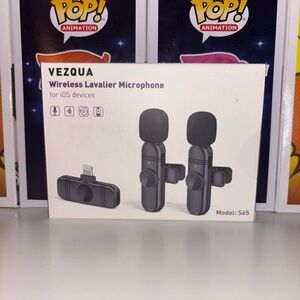 VEZQUA Wireless Lavalier Microphone for iOS
